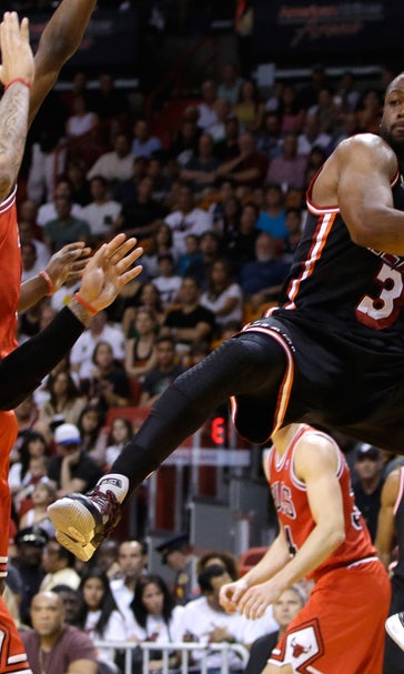 Minus LeBron, Heat roll through Bulls at home
